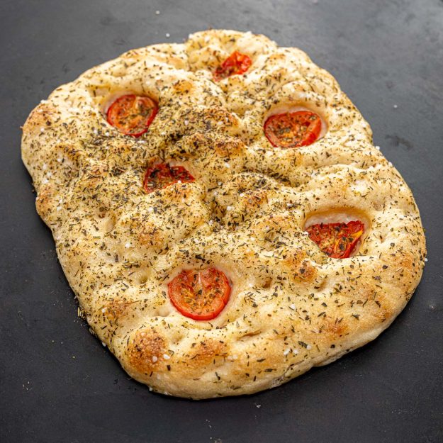 Bio-Focaccia-Tomate