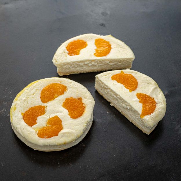Bio-Mandarinen-Cheesecake